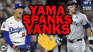 Yoshinobu Yamamoto's shuts down the Yankees with EYE POPPING Stuff