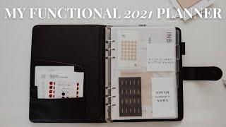 2021 PLANNER FLIP THROUGH | Minimal + Functional Planning | A5 Planner Set-Up