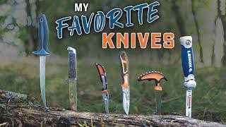 My Favorite HUNTING Knives for every situation.