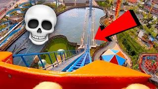 7 MOST SCARY ATTRACTIONS - Energylandia 2023 (4K) (Zator, Poland) GoPro HERO 12