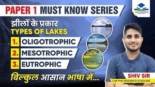 Types of Lakes | Paper-1 | Must Know Series | NTA UGC NET | Apni University | By Shiv Sir