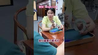 鉴别翡翠有妙招，百万翡翠竟是假的？# 翡翠 # 翡... #翡翠 #翡翠手鐲 #翡翠手镯 #翡翠玉 #緬甸玉 #翡翠玉石 #緬甸翡翠 #缅甸翡翠 #天然翡翠