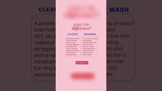 “Cleanser vs. Face Wash: Unveiling the Key Differences!”