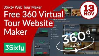 Introducing: 3Sixty Virtual Tour Website Maker - Free 360 Virtual Reality Tour Website Generator