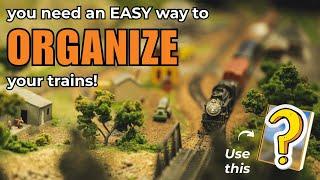 How to Catalog Your Model Trains WITHOUT Losing Your Mind! (O Scale HO Scale N Scale)