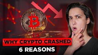 Crypto Market Crash  Why Bitcoin is Tanking  (6 Main Reasons) Panic?  NO! Stay Bullish for 2025 