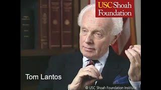 Holocaust Survivor and US Congressman Tom Lantos | USC Shoah Foundation