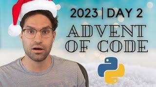 Advent of Code 2023 - DAY 2 Python Solution #AdventOfCode