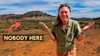 24 HRS Alone In Australia's Outback! First Time At Flinders Ranges, South Australia