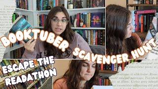 scavenger hunt picks my next book  || reading vlog