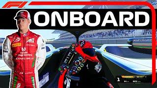 Mick Schumacher Onboard | Yas Marina Circuit | Assetto Corsa