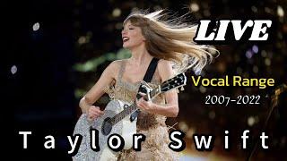 Taylor Swift Live Vocal Range (2022 Updated)