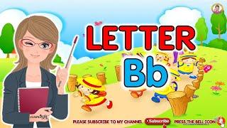 LETTER Bb -PRESCHOOL ENGLISH LESSON-WITH WORDS AND GAMES