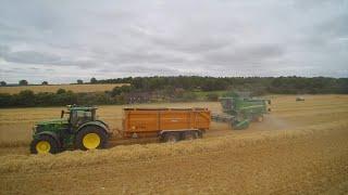 Harvest 2024! Episode 2 Finishing winter barley! Rains never far away in the UK