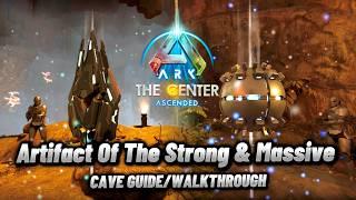 Ark: Survival Ascended The Center, Artifact Of The Strong And Massive Cave Guide/Walkthrough