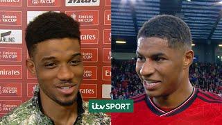 "The best goal of my career" - Amad Diallo reacts to his LATE winner against Liverpool - ITV Sport