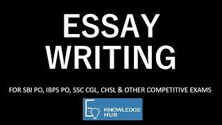 Essay Writing for Competitive Exams | EKnowledgeHub