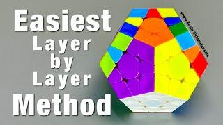 How to Solve a Megaminx Tutorial:  Beginner Method Layer by Layer [KTFG 465]