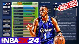 NBA 2K24 NEW Penny Hardaway BUILD  6’8 Inside-The-Arc Scorer Guard BUILD