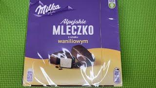 Milka Alpine Milk with Vanilla Flavor Unboxing / Milka / Satisfying ASMR #candy