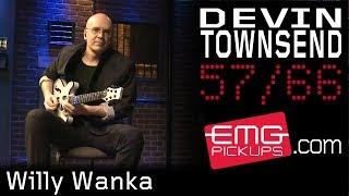 Exclusive Devin Townsend instrumental "Willy Wanka" EMG 57/66 on EMGtv