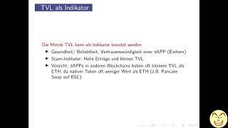 Was ist TVL (total value locked)?