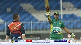 Imran Nazir Fastest 50 Today match against Bollywood king vs Pakistan Legends : 21 Ball 56 Runs