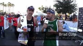 Interview with TJ Tollakson at Ironman Arizona