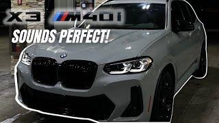 REVS, PULLS, POV in the BEST SOUNDING X3 M40i