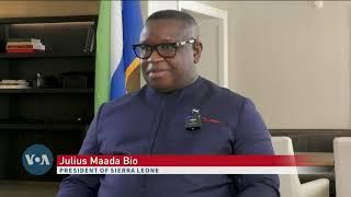 VOA Interview, Part 2: Sierra Leone President Julius Maada Bio