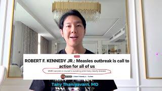 หัดระบาดหนักในสหรัฐฯ ล่าสุดมีเสียชีวิต -- RFK เปลี่ยนท่าที หนุนวัคซีน #measlesoutbreak