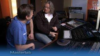 Mastering-Profi Andreas Balaskas in seinem "Masterlab"