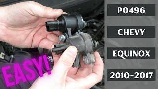 Fixed! P0496 Chevy Equinox GMC Terrain  2010-2017 Easy!