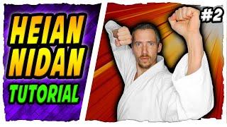 Heian Nidan Step By Step | Shotokan Karate Kata Heian Nidan Tutorial