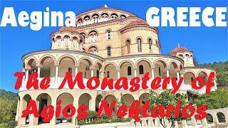 Aegina, Greece | The Monastery of Agios Nektarios - Part 1: From Aegina Town to the Monastery by Bus