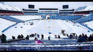 Buffalo Bills vs 49ers Snow Game Update: Highmark Stadium Covered in Snow!