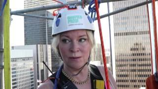 We are Shatterproof : Jackie Siegel rappels for Victoria's Voice