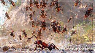 I Battle The Most OVERPOWERED Black Ants With Hornets in Empire Of The Ants