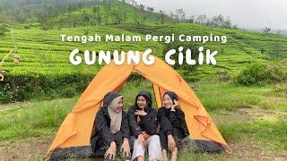 CEWEK-CEWEK NEKAT CAMPING TENGAH MALAM DI KEBUN TEH || TRIO CAMPING GUNUNG CILIK, KALIURIP