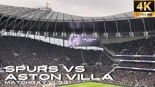 Spurs remembers Terry Venables as Losing Streak Continues ️ Spurs vs Aston Villa Matchday Vlog [4K]