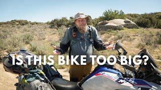 Why Ride Such a Big Bike Offroad?  BMW R1250GS & Ducati Multistrada V4 Rally / Too Big for ADVENTURE