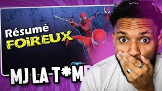 Je RÉAGIS au RÉSUMÉ FOIREUX: SPIDERMAN NO WAY HOME de CrazyBomb World