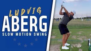 Europe's NEW Sensation Ludvig Aberg Slow Motion Golf Swing