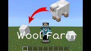 Easiest wool farm in Minecraft | Cosmic playz