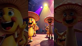 funny mushroom dancing together #mushroom #animation