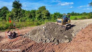 The Best Ultimate Project Building New Road High Speed Job Heavy Dozer Skill Cutting Soils Rocks