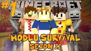 Minecraft Modlu Survival Sezon 2 - Uzaylılar - Bölüm 1