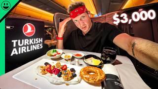 My Turkish Airline Nightmare!! $3000 Business Class Food!