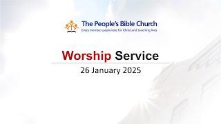 TPBC Worship Service (26 January 2025)