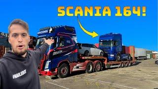 Transporting a Scania 164 V8 Show Truck - Episode 100!!